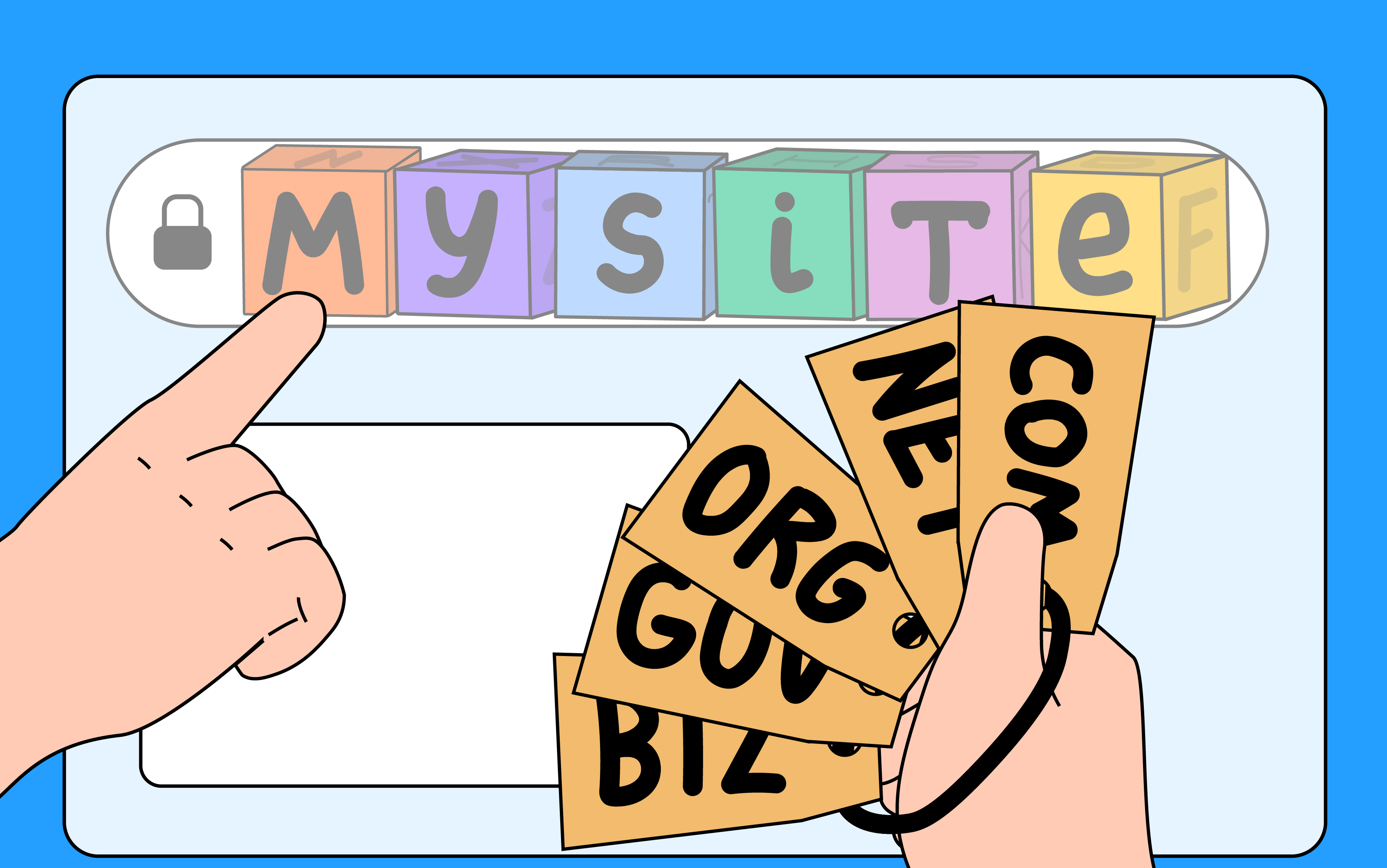 انواع پسوند دامنه