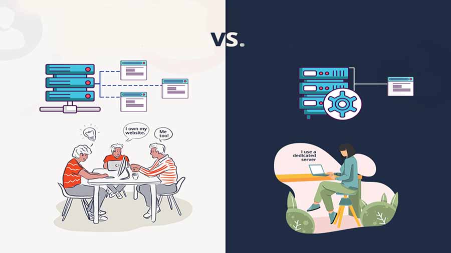 تفاوت هاست اشتراکی و هاست اختصاصی: کدام بهتر است؟