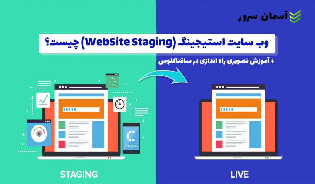 آموزش راهاندازی محیط استیجینگ در هاستینگ + مراحل و ابزارها