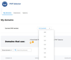 راهنمای کامل تغییر نسخه PHP در کنترل پنل‌های مختلف هاستینگ