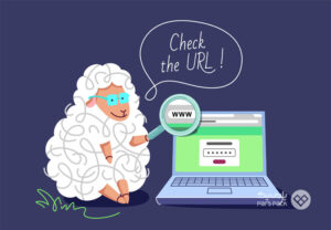 خوک با فریم‌بینی برای جلوگیری از سایت‌های نامعتبر.