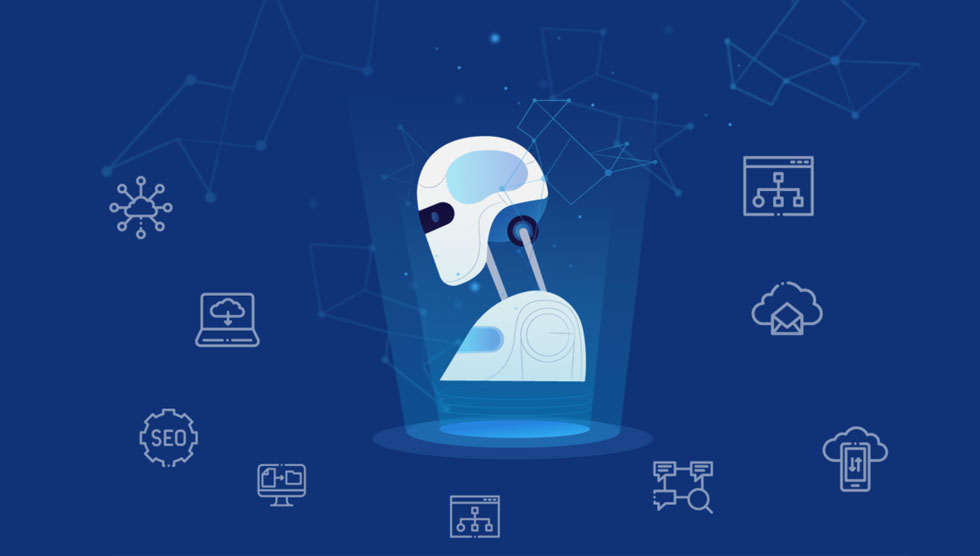 روبات هوشمند و فناوری های دیجیتال.