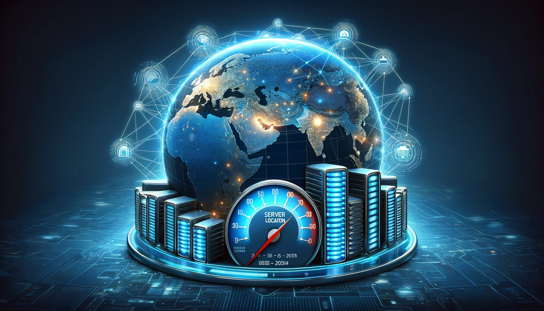 تأثیر لوکیشن سرور بر سرعت سایت