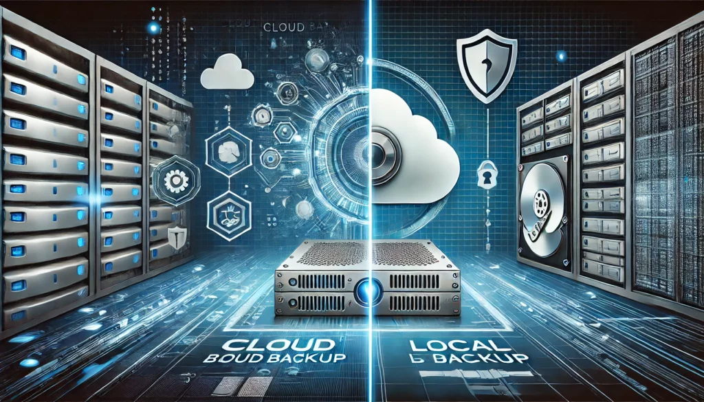 مقایسه بین Cloud Backup و Local Backup