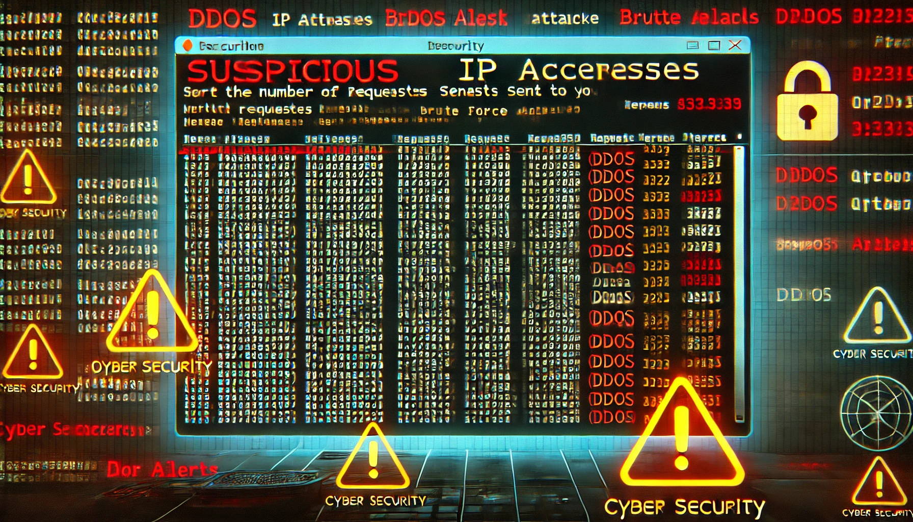 شناسایی آی پی های مشکوک