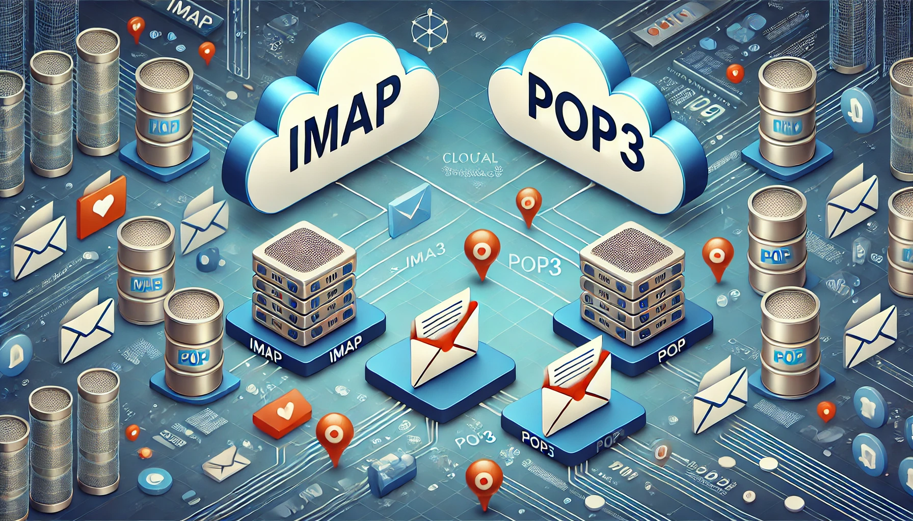 IMAP و POP3 چیست؟ بررسی تفاوت ها و نحوه فعال سازی