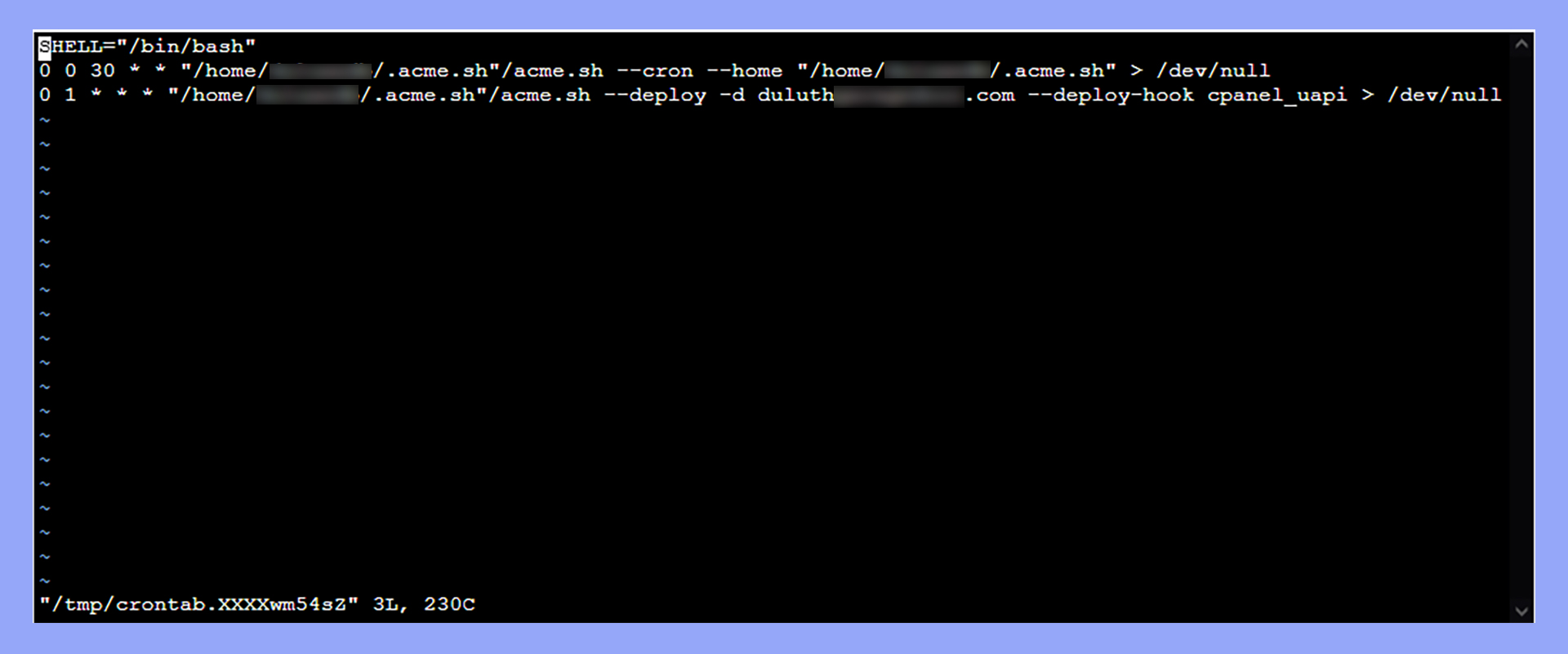 وظایف زمان‌بندی‌شده (Cron jobs) در ترمینال