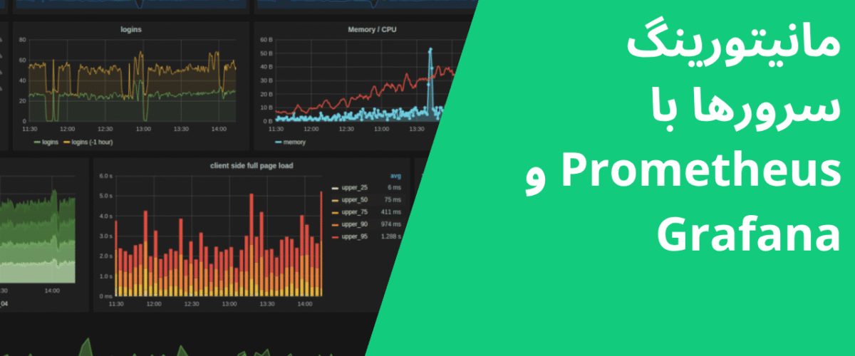 مانیتورینگ سرورها با Prometheus و Grafana
