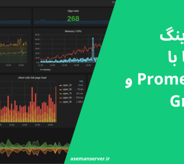 مانیتورینگ سرورها با Prometheus و Grafana