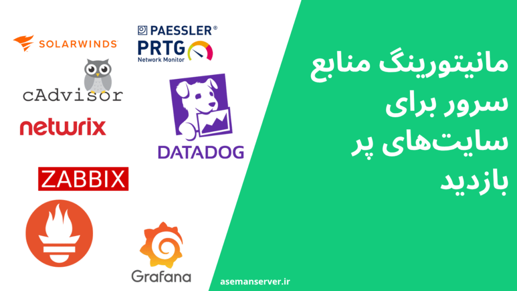 مانیتورینگ منابع سرور برای سایت‌های پر بازدید