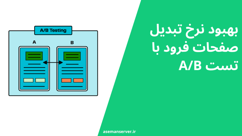 بهبود نرخ تبدیل صفحات فرود با تست A/B