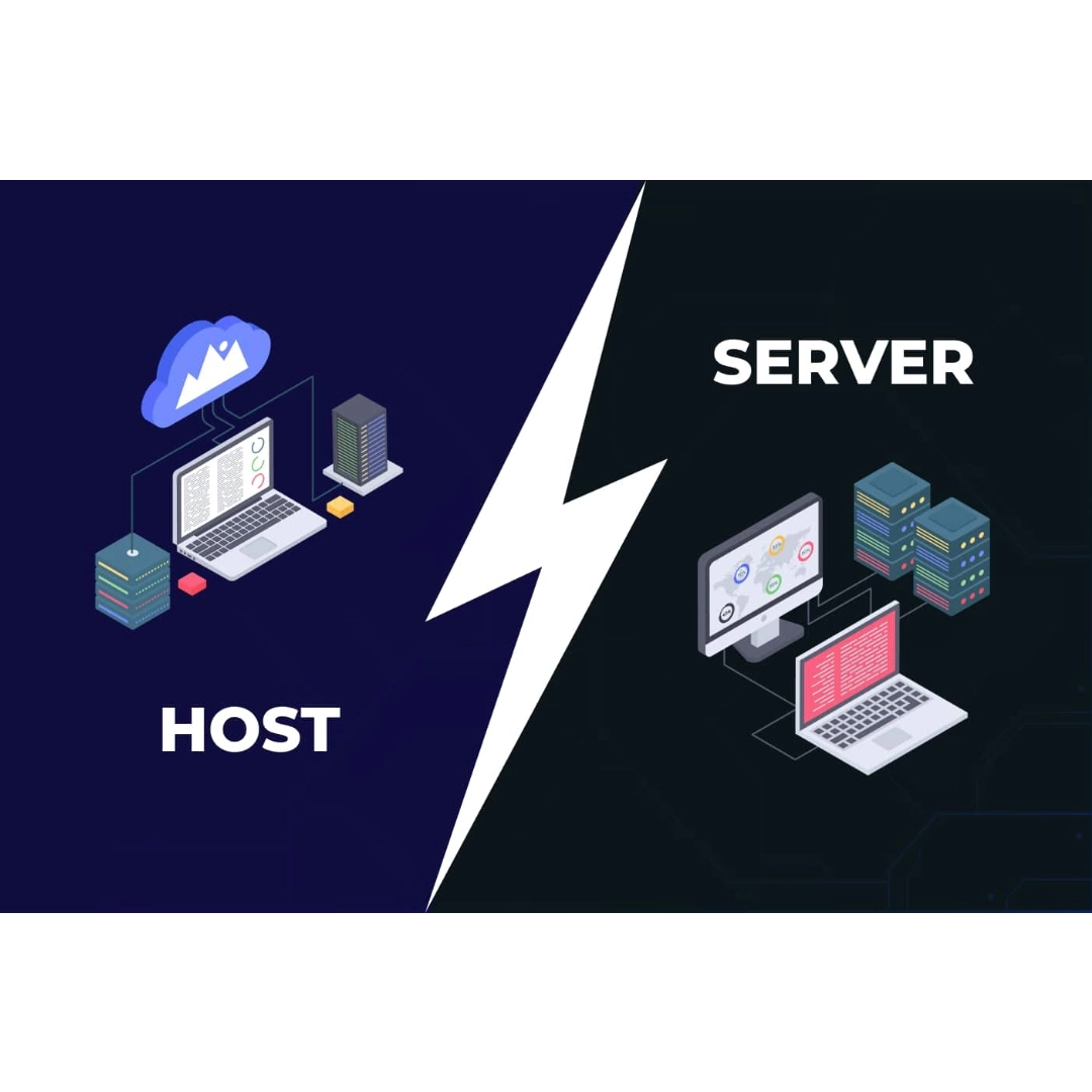 تفاوت هاست و سرور چیست؟ مقایسه کامل با مثال واقعی برای درک بهتر