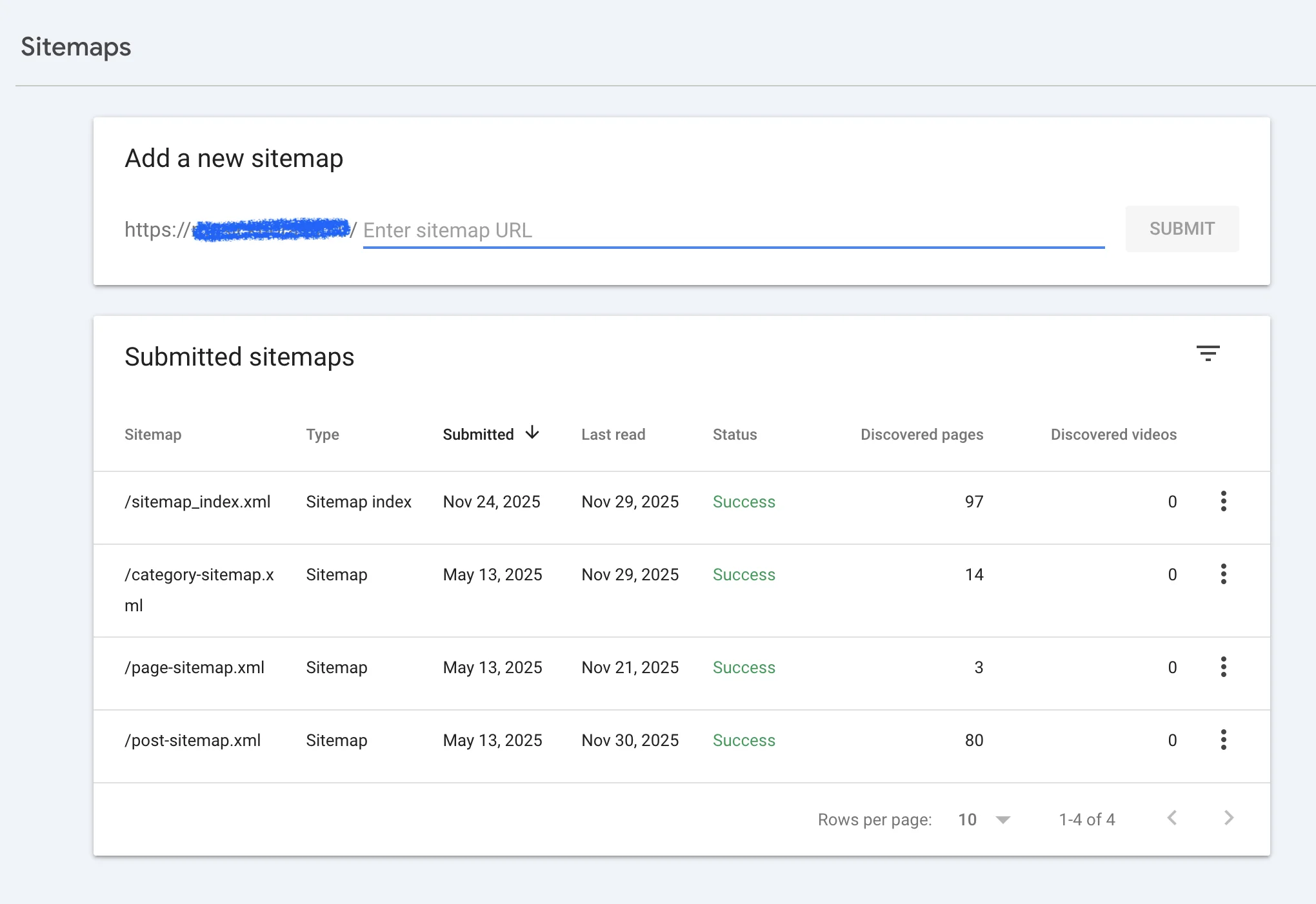 ارور Sitemap در گوگل کنسول
